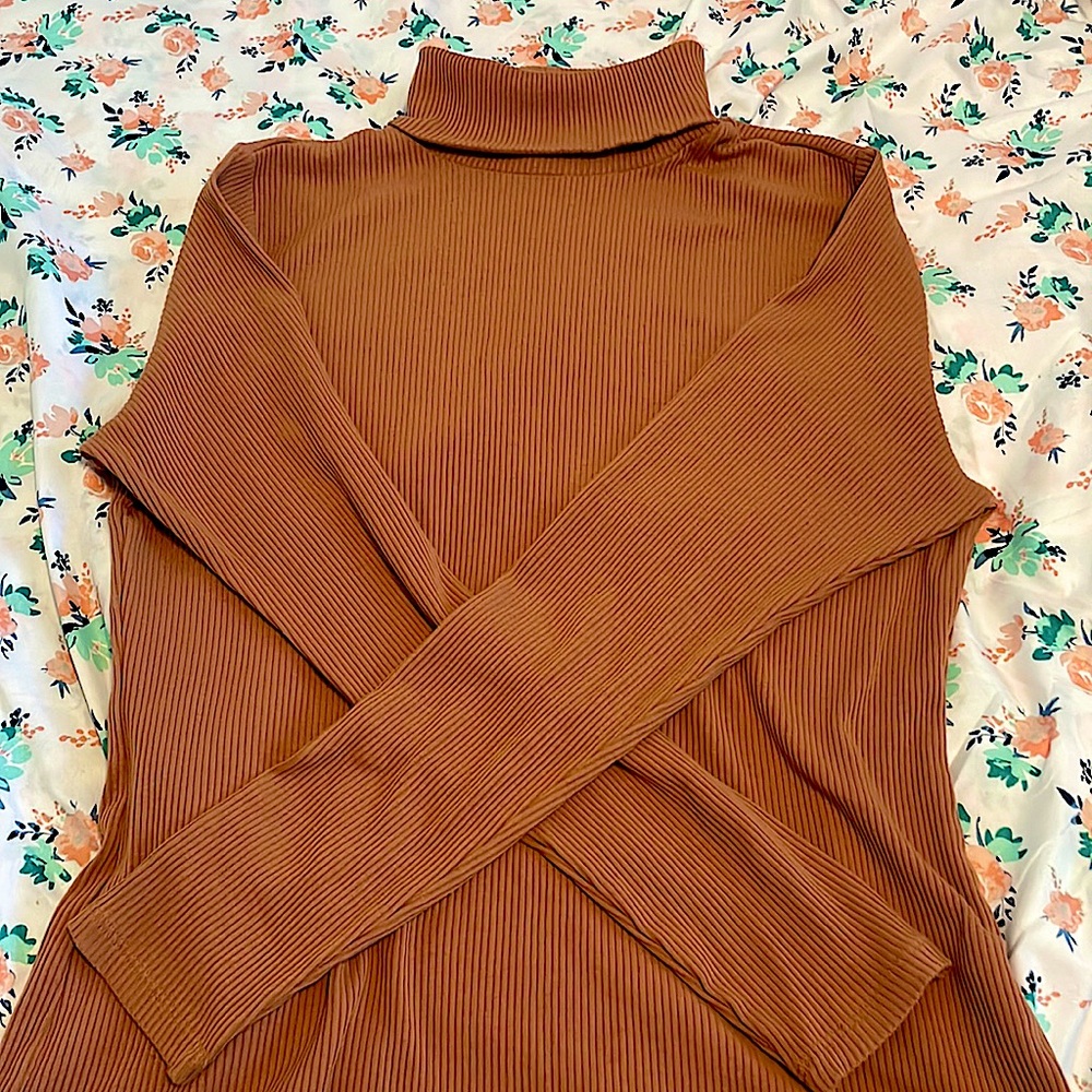 Orange-Brownish Turtle Neck, Old Navy, Only ever worn once